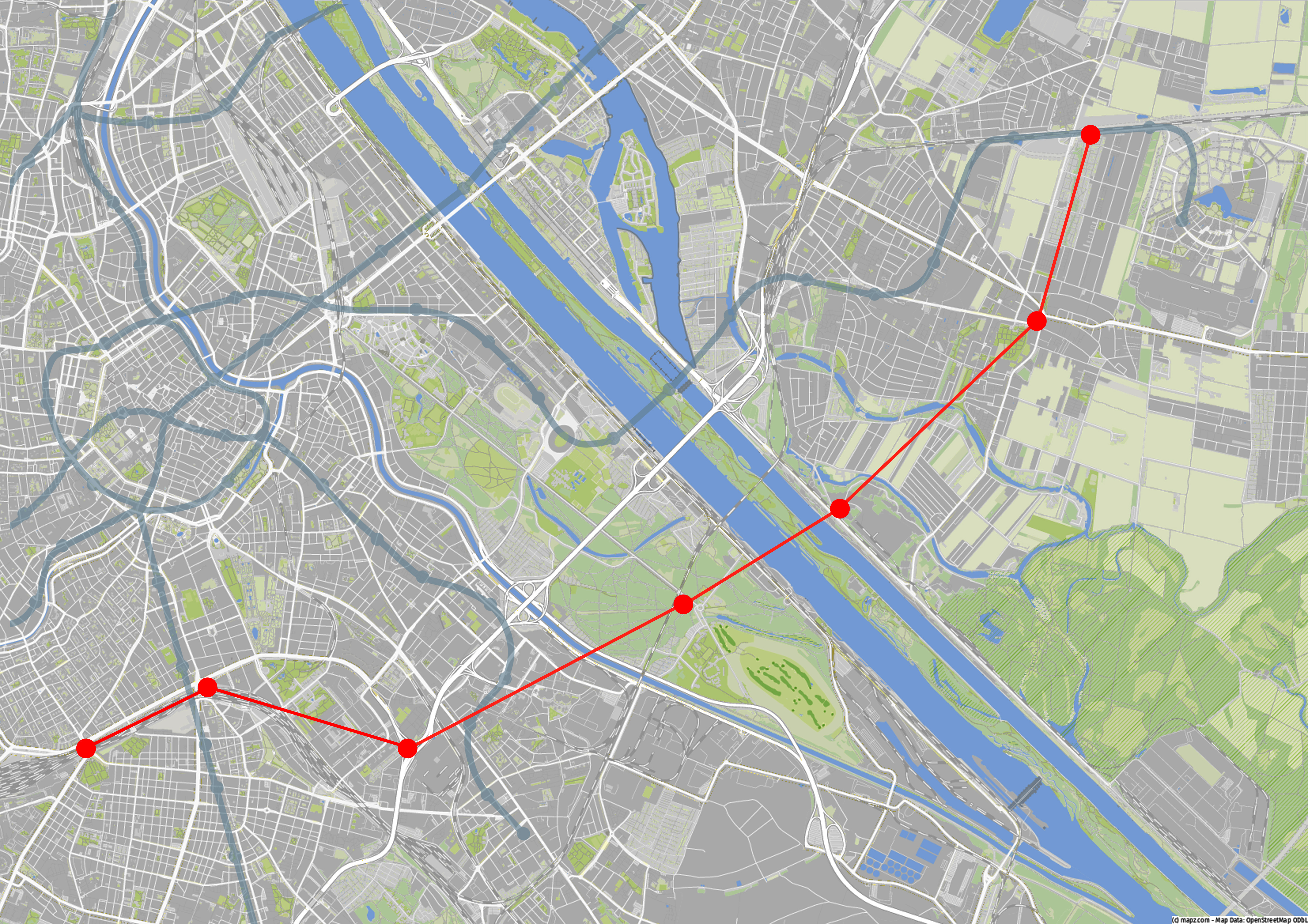 Urban public transport / Urban mobility — driendl*architects