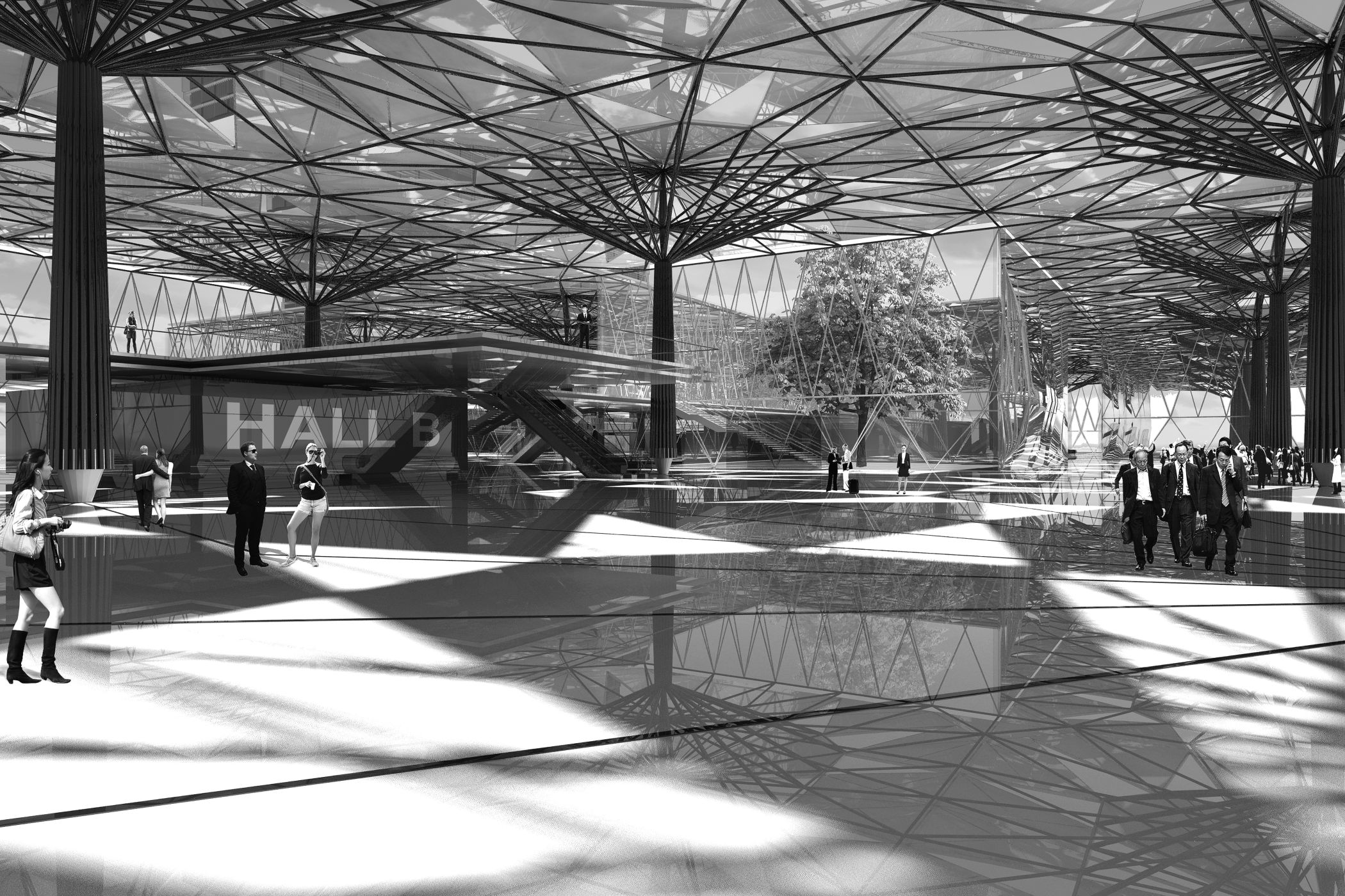 Nanjing K5 Exhibition Hall Gray