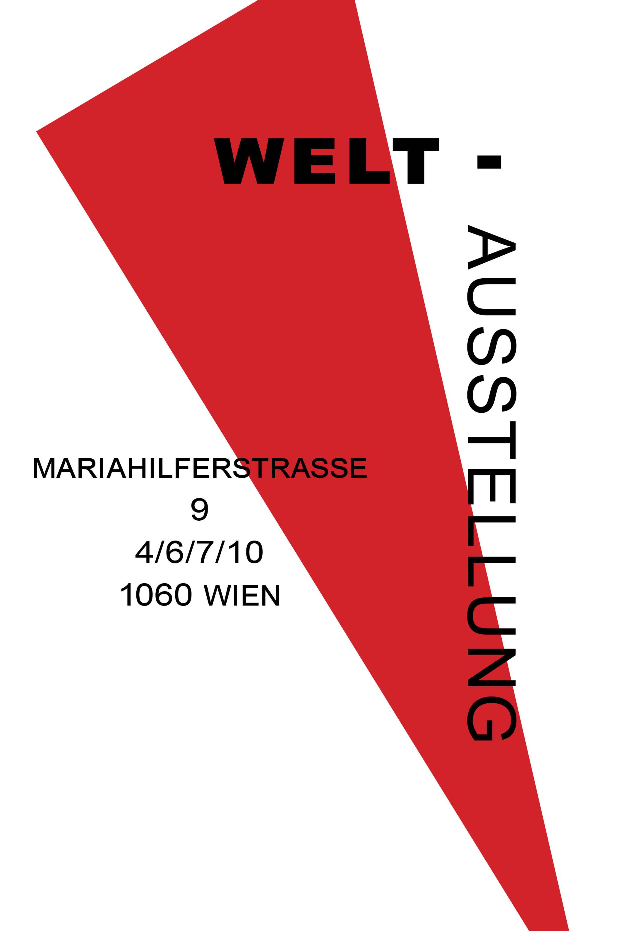 Weltausstellung Flyer Email Vorne